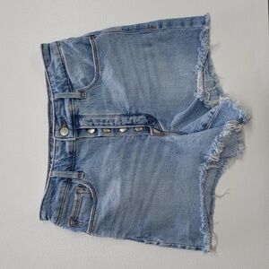 Good American Bombshell Cut Off Shorts Women's Size 4/27